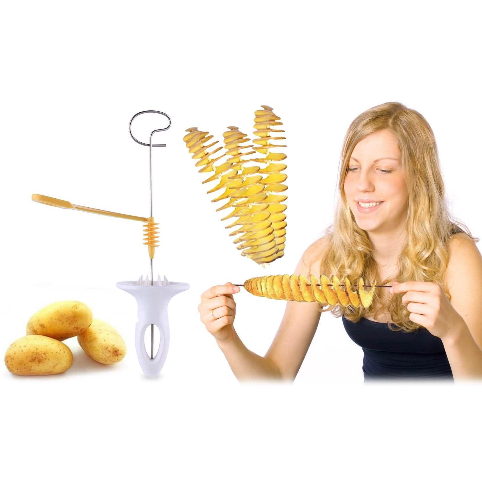 Handheld Easy Tornado Potato Twister Set