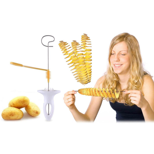 Handheld Easy Tornado Potato Twister Set